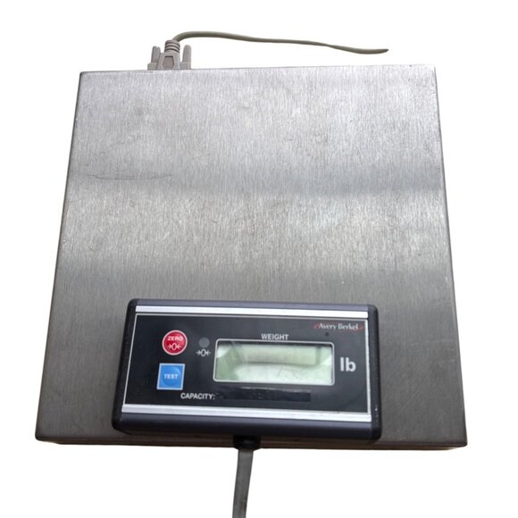 Avery Berkel Model 6708 Digital Scale 30x0.01 lb Stainless Steel  Working - Picture 1 of 9